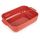 Форма для запекания прямоугольная RED 1,4 л, 25 х 15,5 см, красный, Peugeot