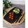 Тарелка прямоугольная 31*18 см, Seasons Черный, Porland