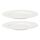 Набор тарелок Soft Ripples, Dual Glazing, ?21 см, 2 шт., Liberty Jones