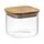 Банка для хранения квадратная Glass Acacia, 600 мл, Smart Solutions
