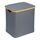 Корзина для белья Neat Mid, 40x33x43 см, серая, Smart Solutions