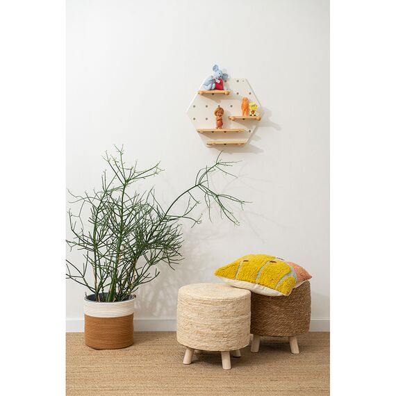 Корзина для хранения Ciary, ?30х30 см, бежевая/горчичная, Bergenson Bjorn, изображение 4
