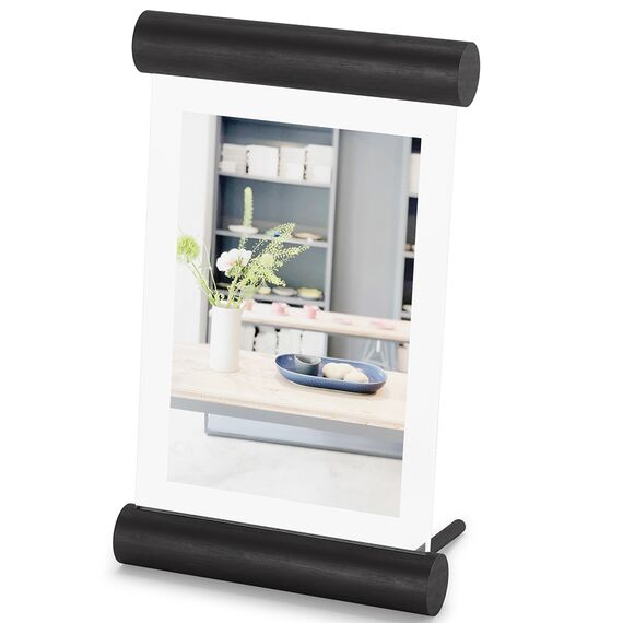 Фоторамка Scroll 10 х 15 см черная, Umbra