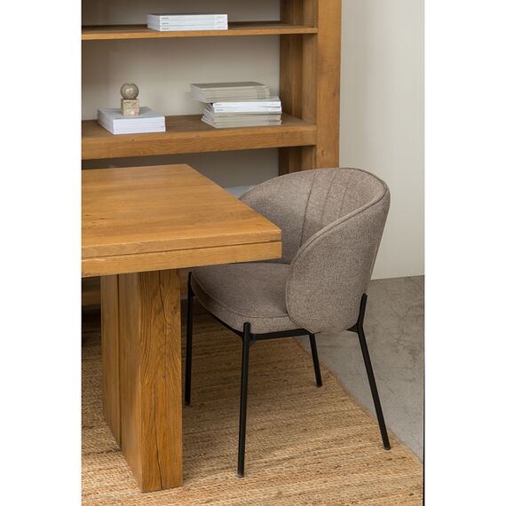Стул Coral, рогожка, серо-коричневый, Bergenson Bjorn, изображение 6