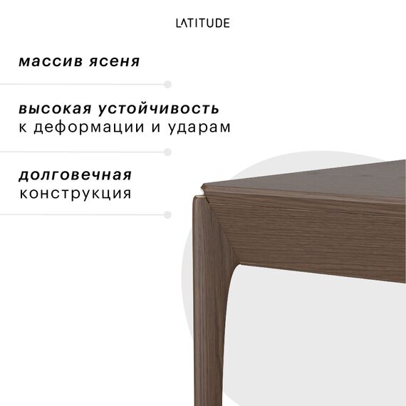 Стол обеденный Aska, 85х180 см, орех, Latitude, изображение 8