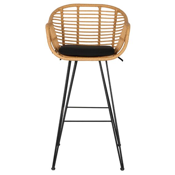 Стул барный Vetle Bent, ротанг, Bergenson Bjorn, изображение 2