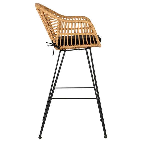 Стул барный Vetle Bent, ротанг, Bergenson Bjorn, изображение 4