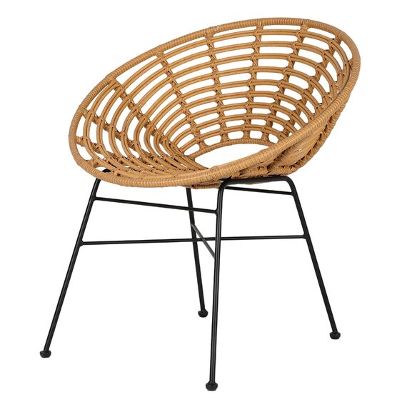 Стул Vetle Round, ротанг, Bergenson Bjorn, изображение 4