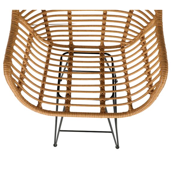 Стул барный Vetle Bent, ротанг, Bergenson Bjorn, изображение 8