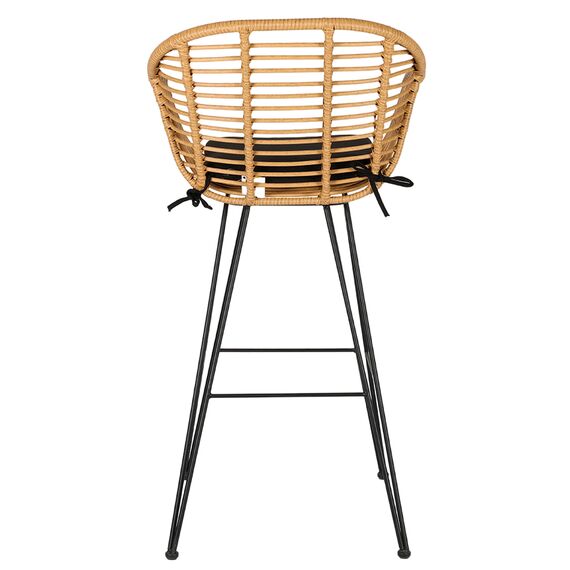 Стул барный Vetle Bent, ротанг, Bergenson Bjorn, изображение 6