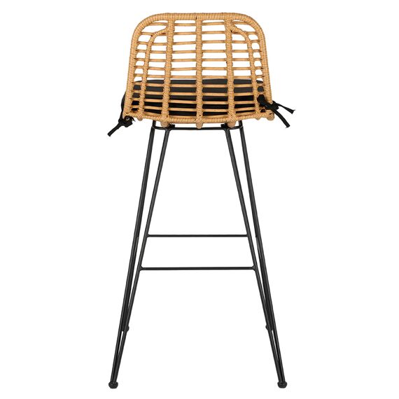 Стул барный Vetle Flat, ротанг, Bergenson Bjorn, изображение 4