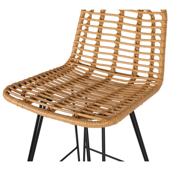 Стул барный Vetle Flat, ротанг, Bergenson Bjorn, изображение 7