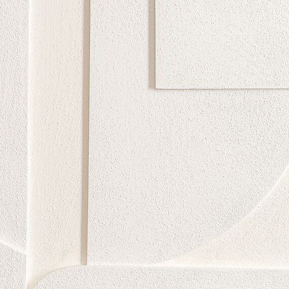 Панно декоративное с эффектом 3D Minimalism, 50х70 см, белый\бежевый, Bergenson Bjorn, изображение 5