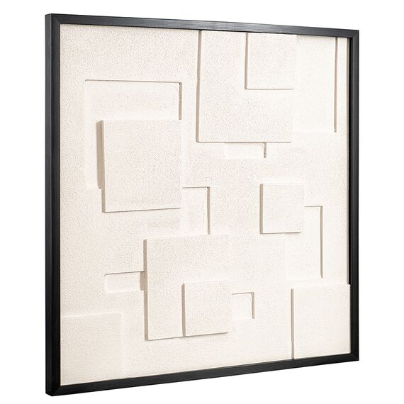 Панно декоративное с эффектом 3D Minimalism, 60х60 см, бежевый, Bergenson Bjorn, изображение 2