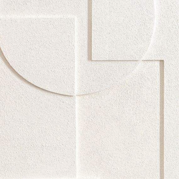 Панно декоративное с эффектом 3D Minimalism, 60х60 см, белый\бежевый, Bergenson Bjorn, изображение 5