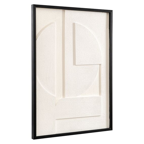 Панно декоративное с эффектом 3D Minimalism, 50х70 см, белый\бежевый, Bergenson Bjorn, изображение 2