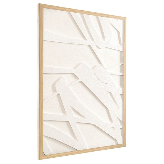 Панно декоративное с эффектом 3D Minimalism, 70х100 см, с бежевой рамкой, Bergenson Bjorn, изображение 2