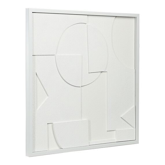 Панно декоративное с эффектом 3D Minimalism, с белой рамой, 60х60 см, Bergenson Bjorn, изображение 2