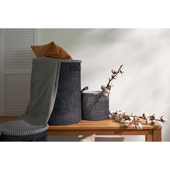 Корзина для хранения Sustainable collection, 42х55 см, черная, Bergenson Bjorn, изображение 3