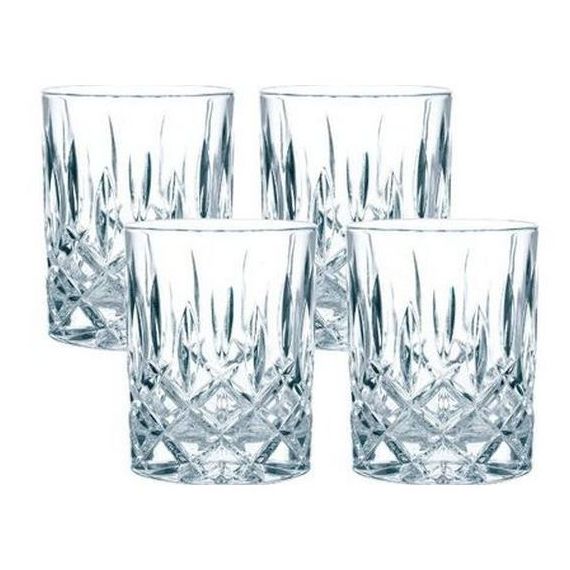 NOBLESSE - Набор стаканов 4 шт. для виски 295 мл бессвинцовый хрусталь