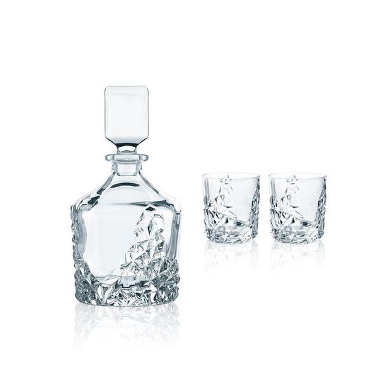 Набор для виски Sculpture Barware Whisky-Set/3, 3 предмета, хрусталь, Nachtmann