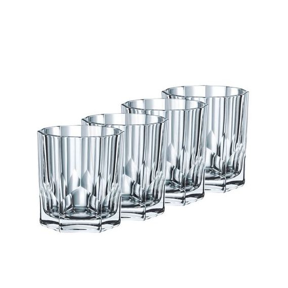 ASPEN - Набор стаканов 4 шт. низких 324 мл бессвинцовый хрусталь