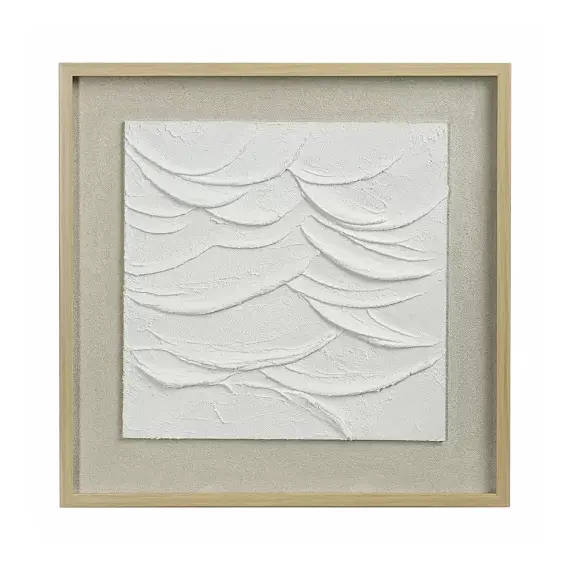 Панно декоративное с эффектом 3D Minimalism Flow, 50х50 см, Bergenson Bjorn