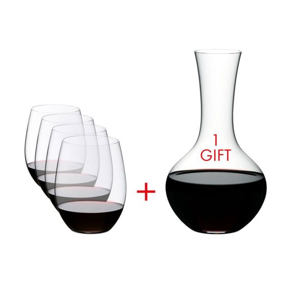 Набор O Wine Tumbler + Gift Value Pack Cabernet / Merlot, 5 предметов, 5414/30, Riedel