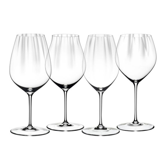 Набор бокалов PERFOMANCE TASTING SET (Cabernet, Pinot Noir, Riesling, Chardonnay) , 4 шт., Riedel
