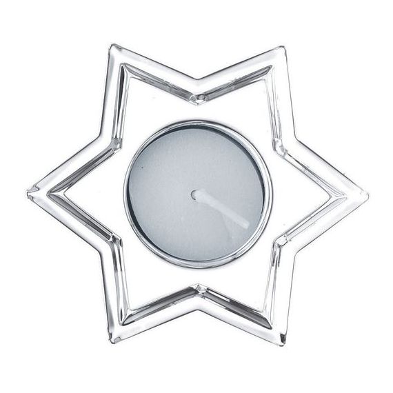 Подсвечник звезда Crystal Christmas, хрусталь, Nachtmann