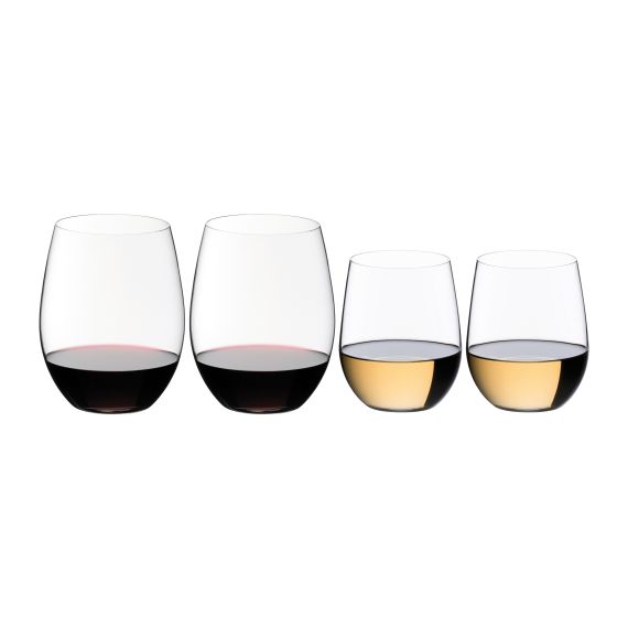 Набор стаканов O Wine Tumbler Pay 3 Get 4 Value Gift Pack Viognier/Chardonnay + Cabernet/Merlot, 4 шт., 7414/50, Riedel
