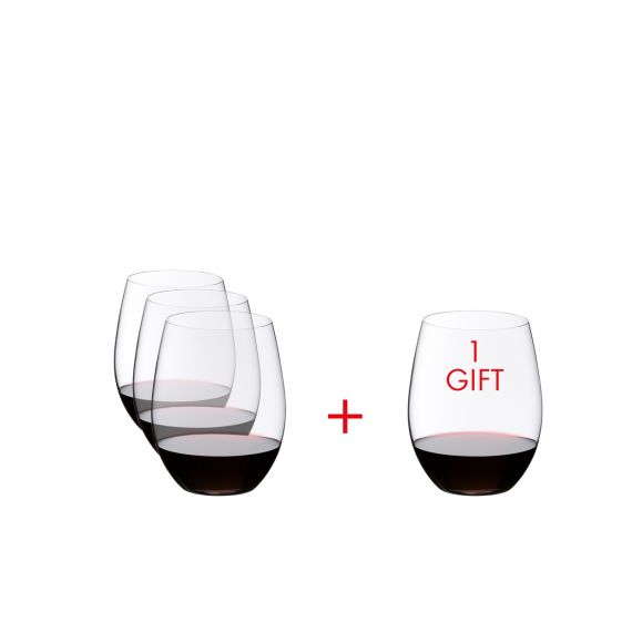 Набор тумблеров O Wine Tumbler Pay 3 Get 4 Cabernet, 4 шт., 600 мл, 7414/0, Riedel
