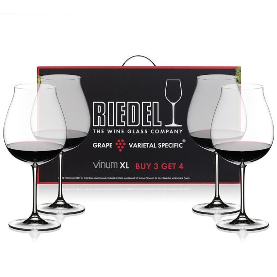 Набор бокалов Vinum XL Pinot Noir Pay 3 Get 4, 800 мл, 4 шт., 7416/67, Riedel