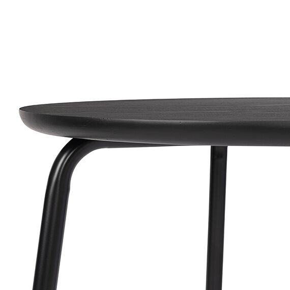Стол обеденный Round, ?80 см, черный, Bergenson Bjorn, изображение 11