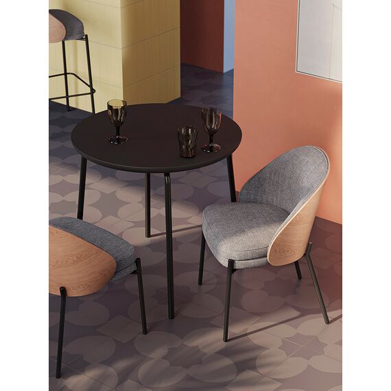 Стол обеденный Round, ?80 см, черный, Bergenson Bjorn, изображение 8