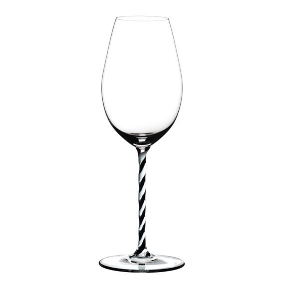 Бокал для шампанского Champagne, 445 мл, прозрачный/черный, хрусталь, серия Fatto a Mano, Riedel