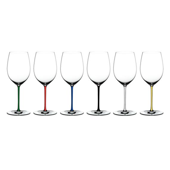 Набор из 6-и бокалов для вина Cabernet/Merlot, 625 мл, 7900/0, серия Fatto A Mano, Riedel