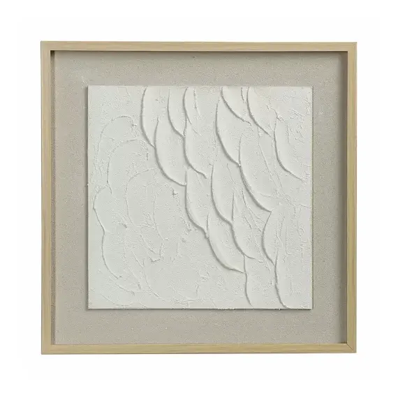 Панно декоративное с эффектом 3D Minimalism Ripples, 50х50 см, Bergenson Bjorn