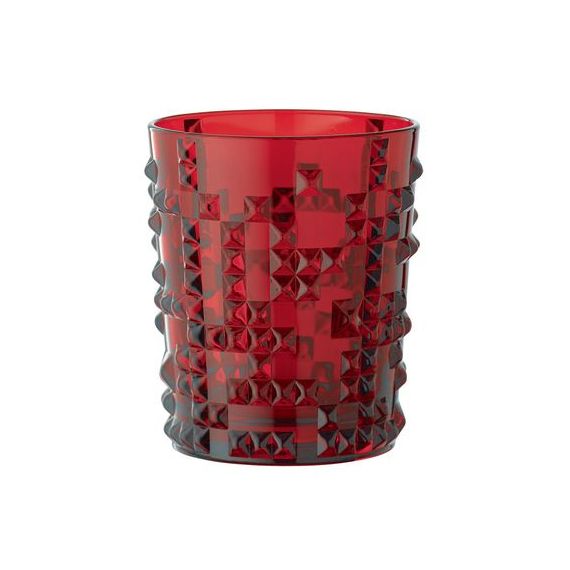 PUNK - Стакан 348 мл бессвинцовый хрусталь  красный