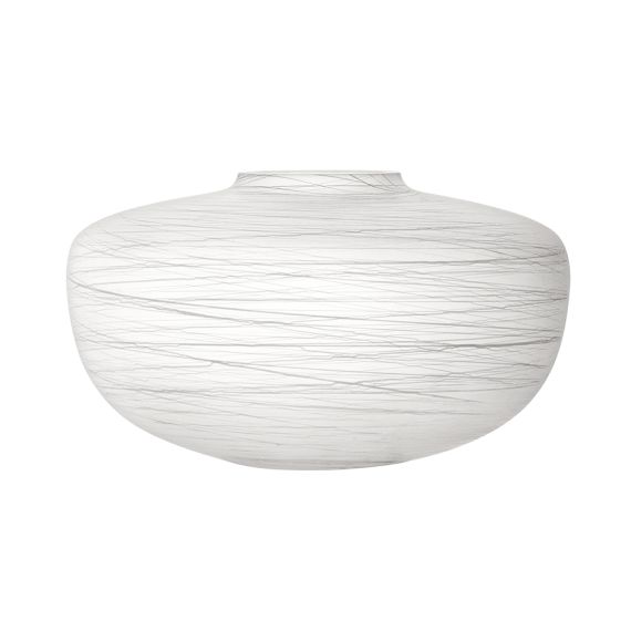 Ваза Boulder 17,5 см белая, LSA International