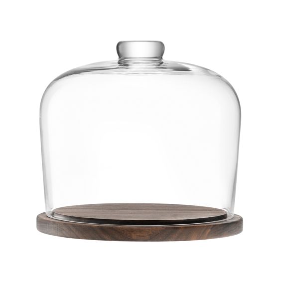 Блюдо со стеклянным куполом City D22 см, LSA International