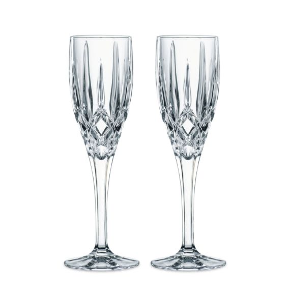 Набор из 2-х фужеров для шампанского NOBLESSE, объем: 160 мл, материал: бессвинцовый хрусталь, 100592, NACHTMANN, Германия