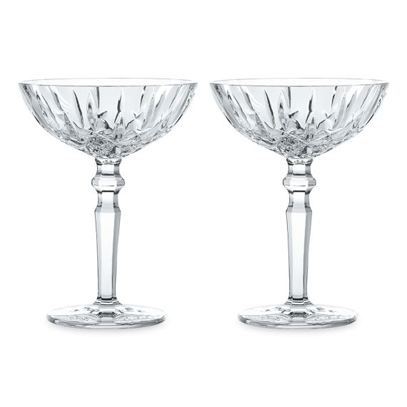 NOBLESSE - Набор фужеров для коктейля 2 шт 180 мл бессвинцовый хрусталь