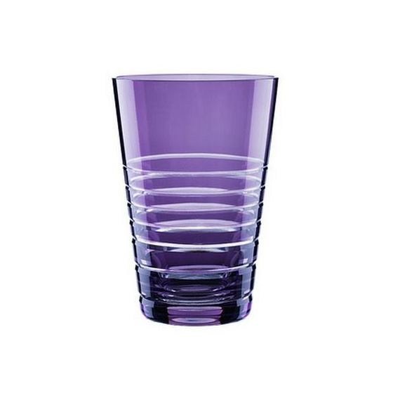 Набор стопок для водки, 2 шт., 60 мл, фиолетовые, хрусталь, коллекция Sixties Rondo, Nachtmann