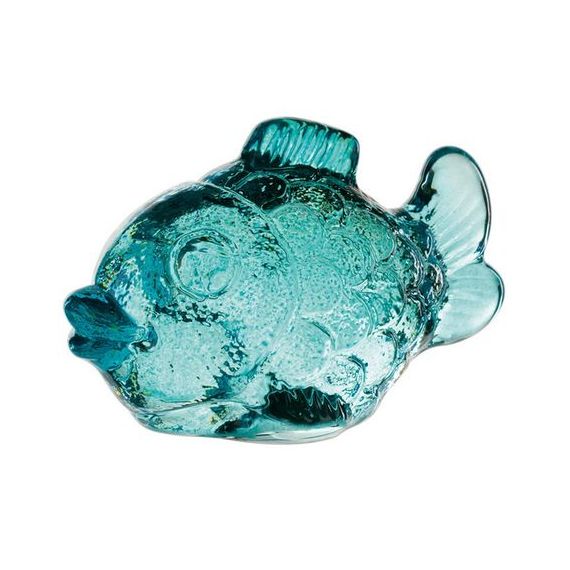 Фигурка Рыба ZOO, бирюзовая, хрусталь, Nachtmann
