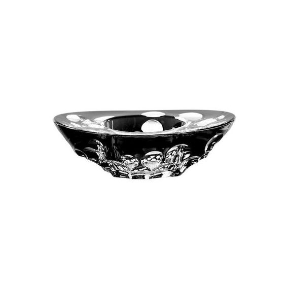 Подсвечник Prezioso, 13.5 см, черный, хрусталь, Nachtmann