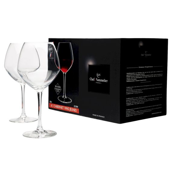 Набор бокалов для молодого вина Cabernet, 6 шт, 580 мл, D73/103 мм, H220 мм, Chef&Sommelier