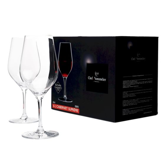 Набор бокалов для вина Cabernet Supreme, 6 шт, 620 мл, D95 мм, H240 мм, Chef&Sommelier