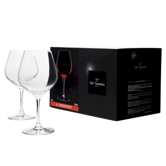 Набор бокалов для вина "Cabernet Abondant", 6 шт, 500 мл, D10 см, H20.1 см, Chef&Sommelier