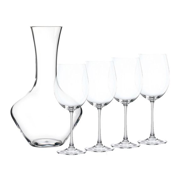 VIVENDI - Набор бокалов для вина 4 шт. + декантер.